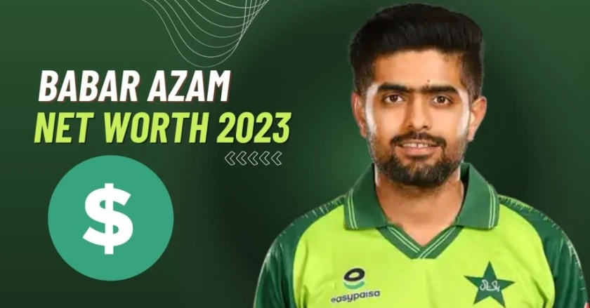 babar azam net worth